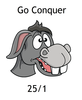 Go Conquer (25/1) crest