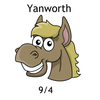 Yanworth (9/4) crest