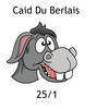 Caid Du Berlais (25/1) crest
