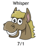 Whisper (7/1) crest